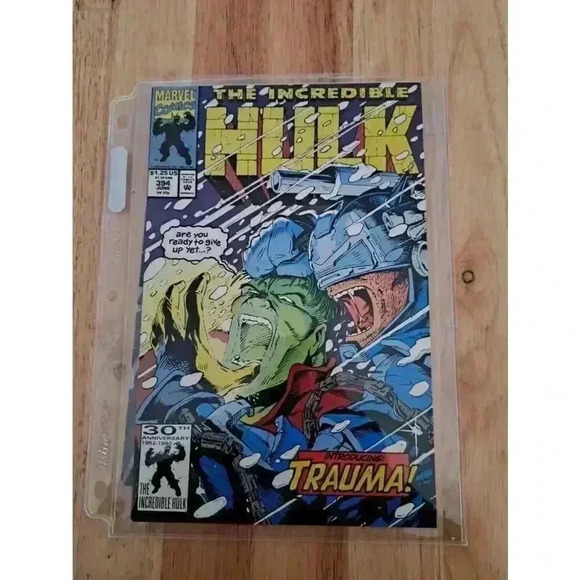 COMIC BOOK THE INCREDIBLE HULK 394 1962 1992 - Picture 1 of 2